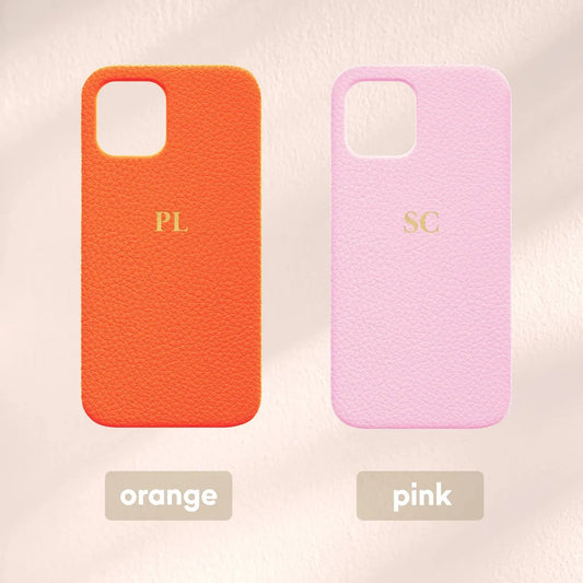 PERSONALISED LEATHER PHONE CASE mimocase