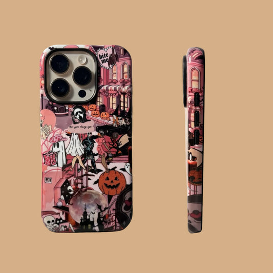 PINK HALLOWEEN PHONE CASE mimocase