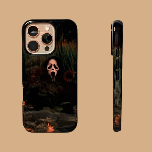 SCREAM AND SUNFLOWERS PHONE CASE mimocase