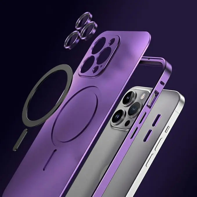 RUGGED METAL ALLOY MAGNETIC PHONE CASE mimocase