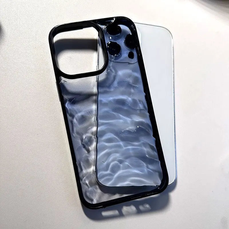 Where to buy niche design water ripple phone case
