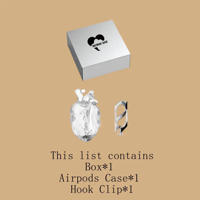 BEATING HEART AIRPODS CASE mimocase