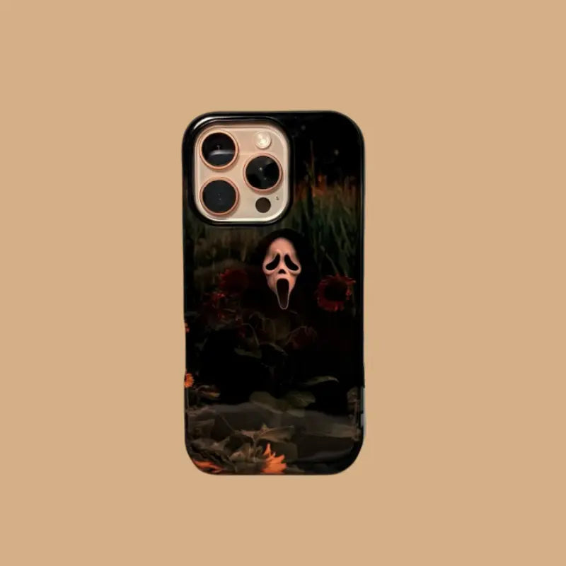 SCREAM AND SUNFLOWERS PHONE CASE mimocase
