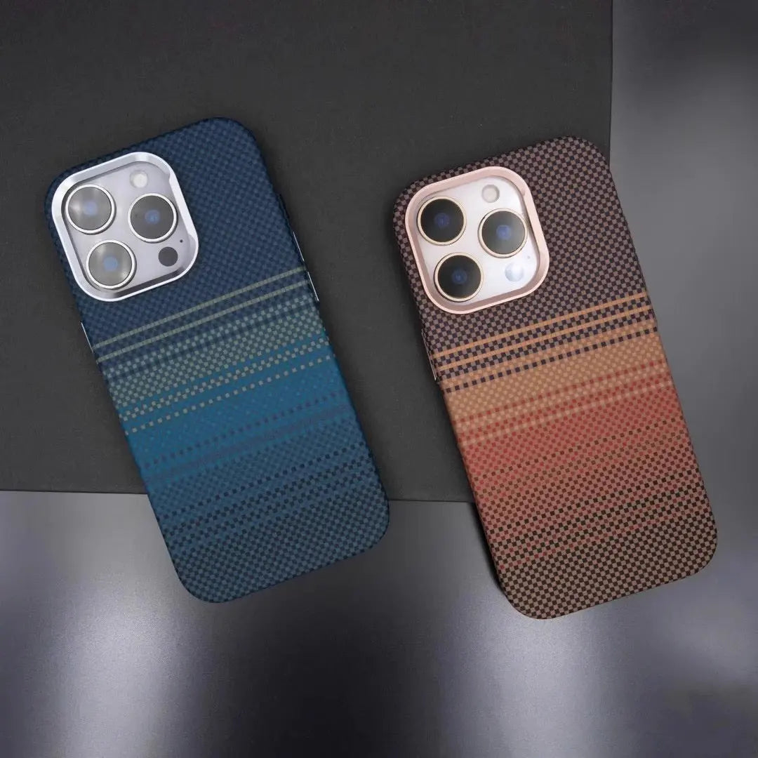 KEVLAR MAGNETIC FRAMELESS PHONE CASE mimocase