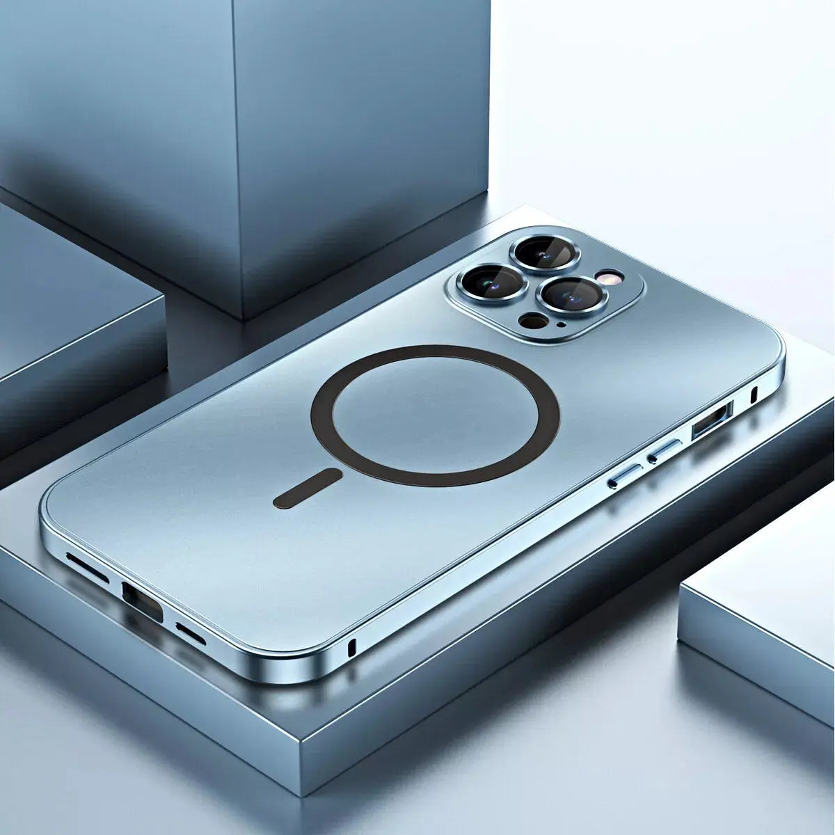 RUGGED METAL ALLOY MAGNETIC PHONE CASE mimocase