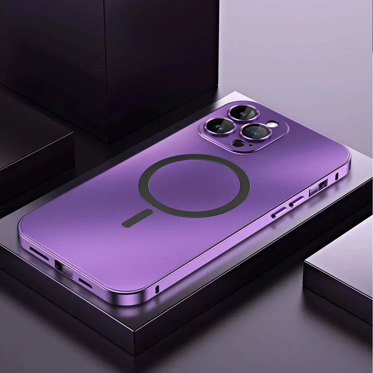 RUGGED METAL ALLOY MAGNETIC PHONE CASE mimocase