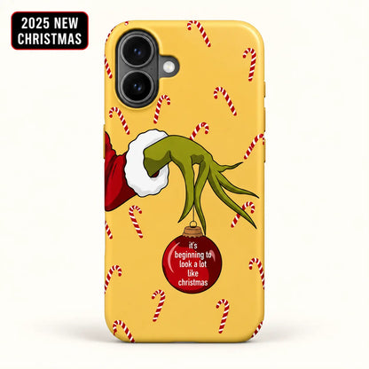 Beginning to Look Like Christmas case for iPhone 16 with 2025 New Christmas badge