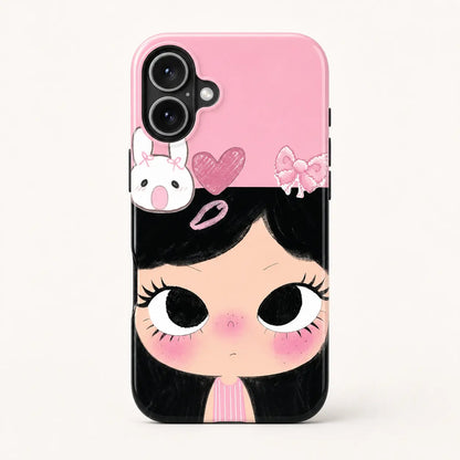 BIG EYES COMIC GIRL PHONE CASE QT32 mimocase