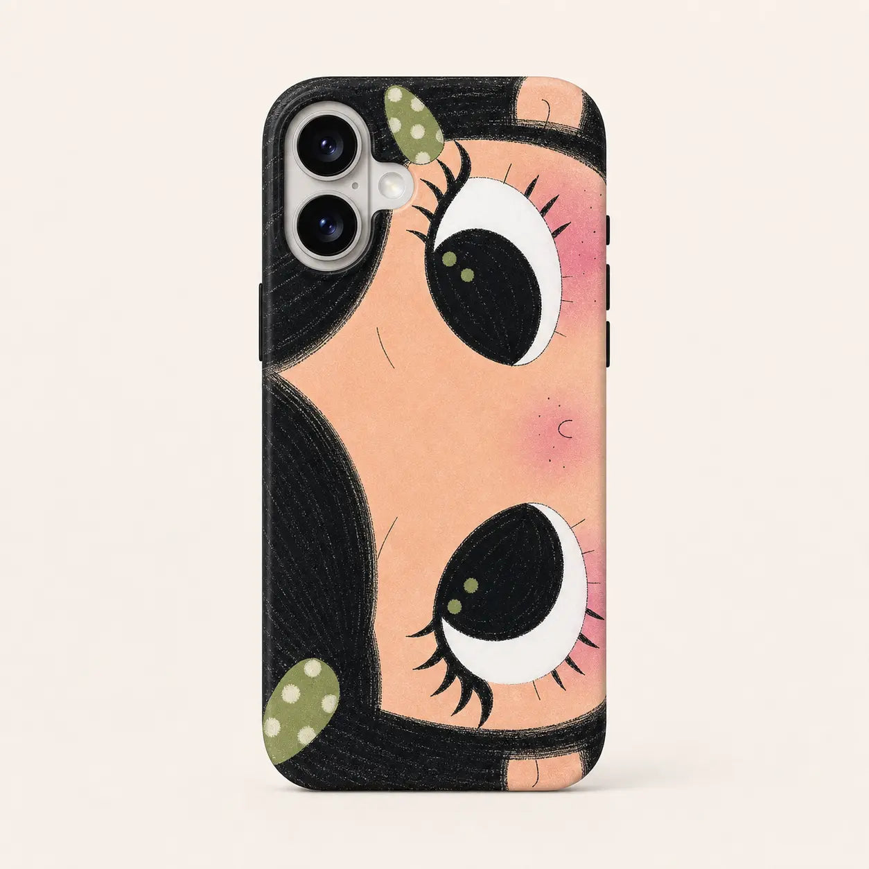 BIG EYES COMIC GIRL PHONE CASE QT23 mimocase