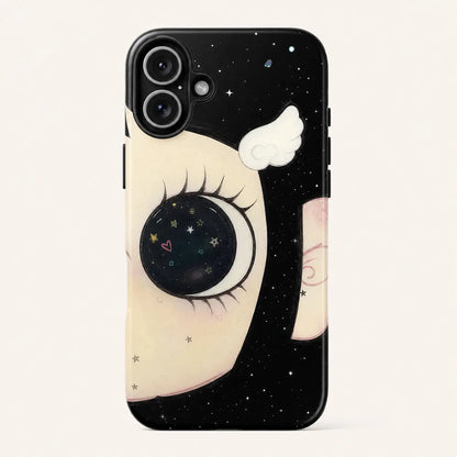 BIG EYES COMIC GIRL PHONE CASE QT26 mimocase