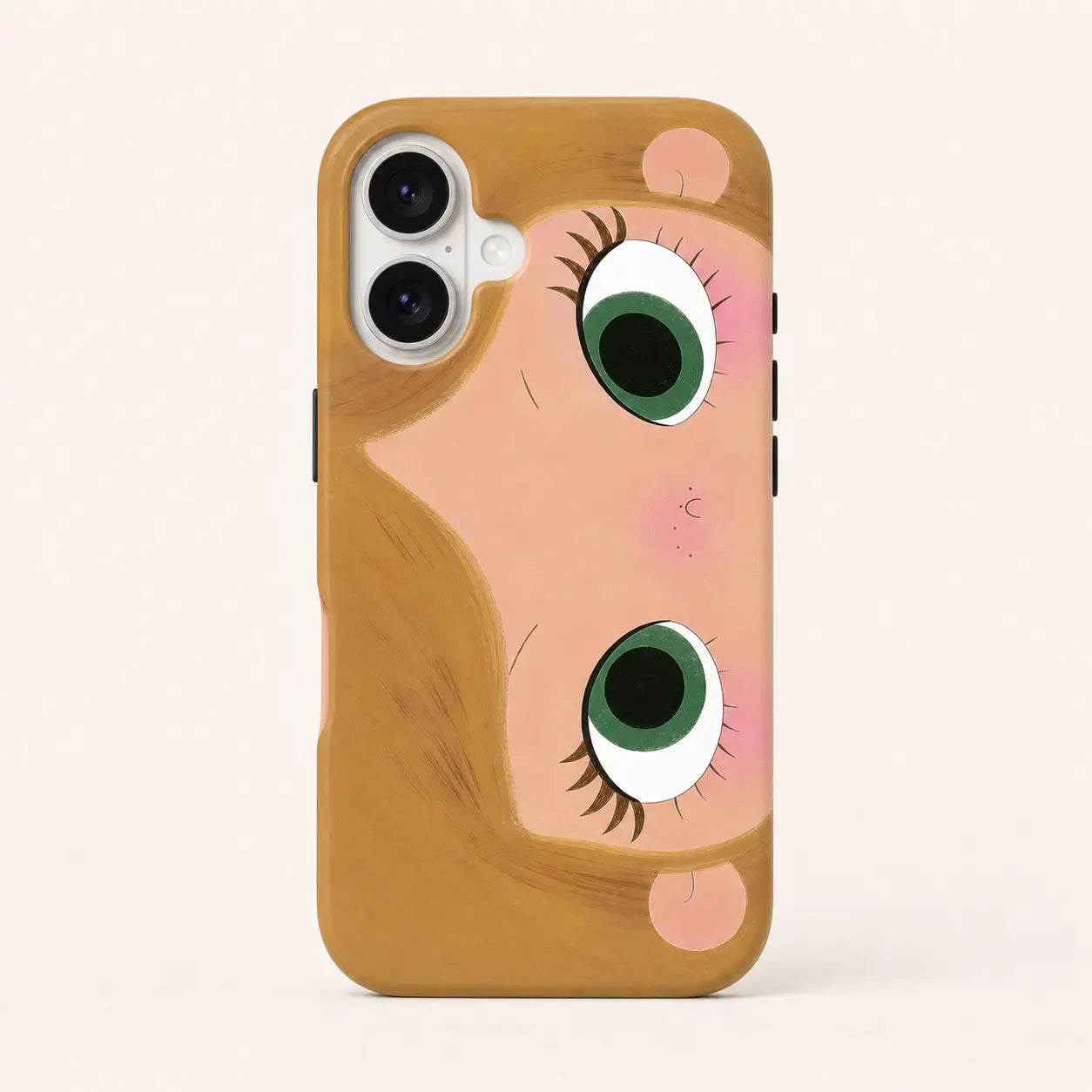 BIG EYES COMIC GIRL PHONE CASE QT25 mimocase