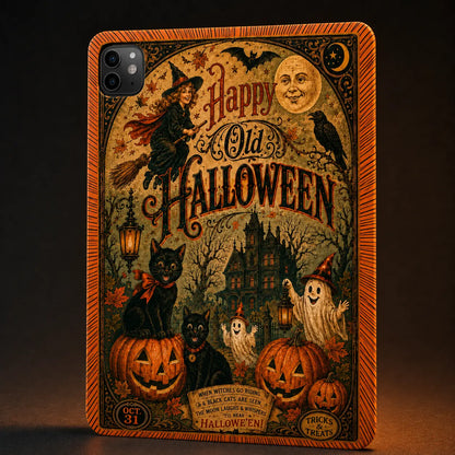 Happy Old Halloween Vintage iPad Case mimocase