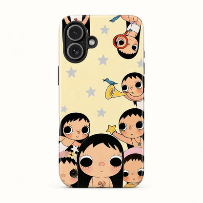 BIG EYES COMIC GIRL PHONE CASE QT38 mimocase