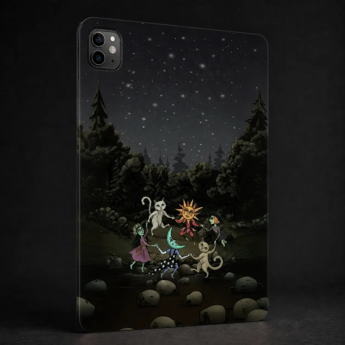 Midnight Forest Dance iPad Case mimocase