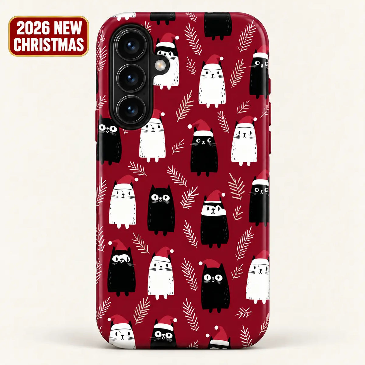 Santa Cats Christmas Phone Case mimocase