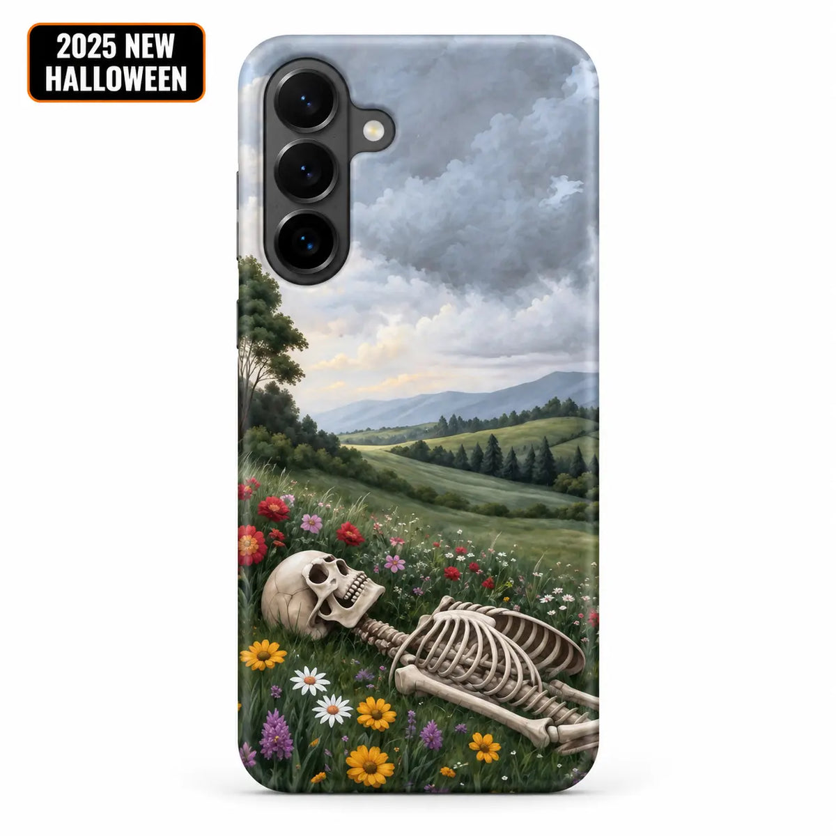WAIT skeleton meadow phone case for Samsung Galaxy S26