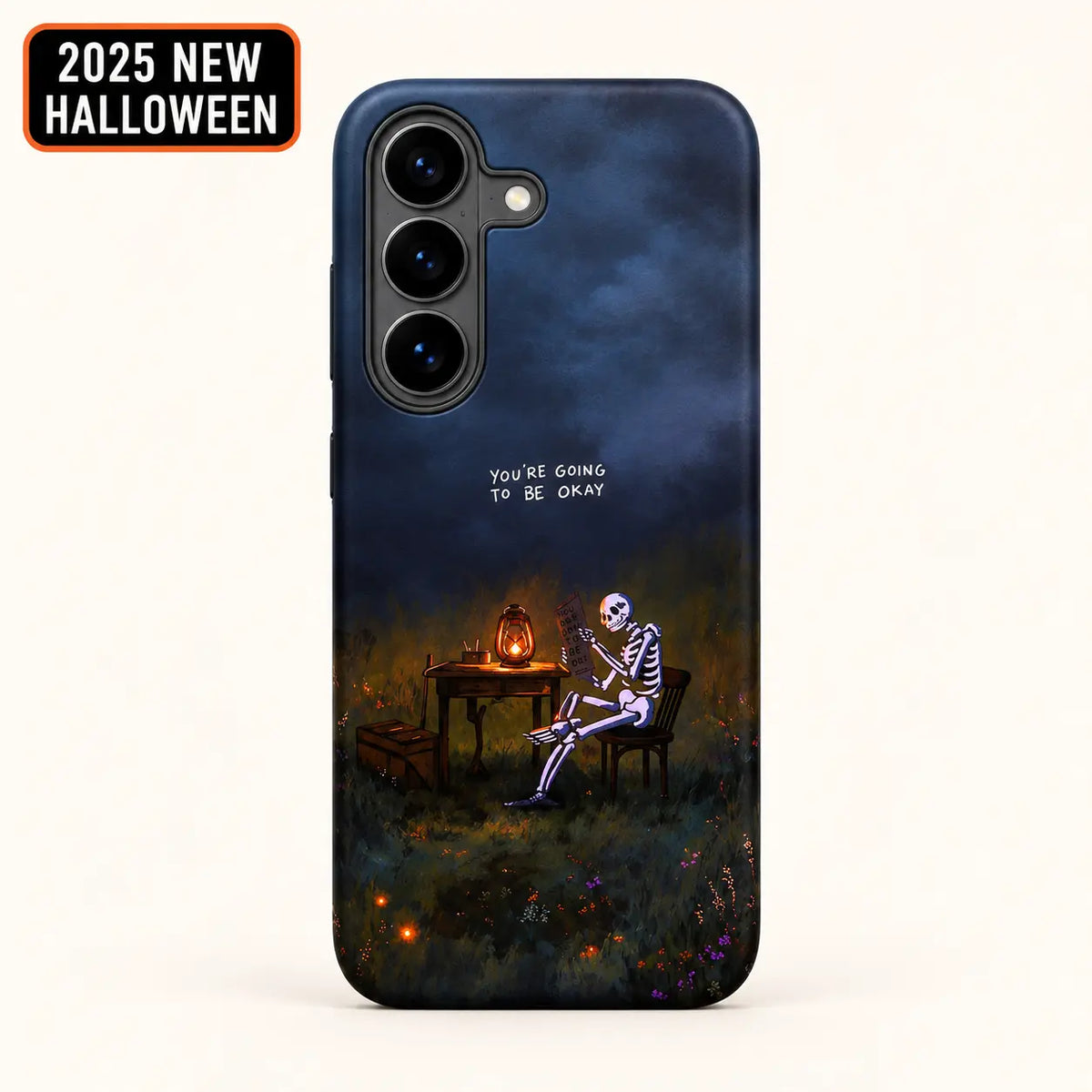 Skeleton lantern nighttime case for Samsung Galaxy S26