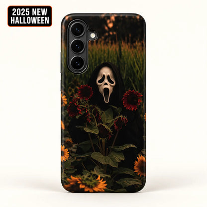 Dark sunflower Halloween phone case for Samsung Galaxy S26