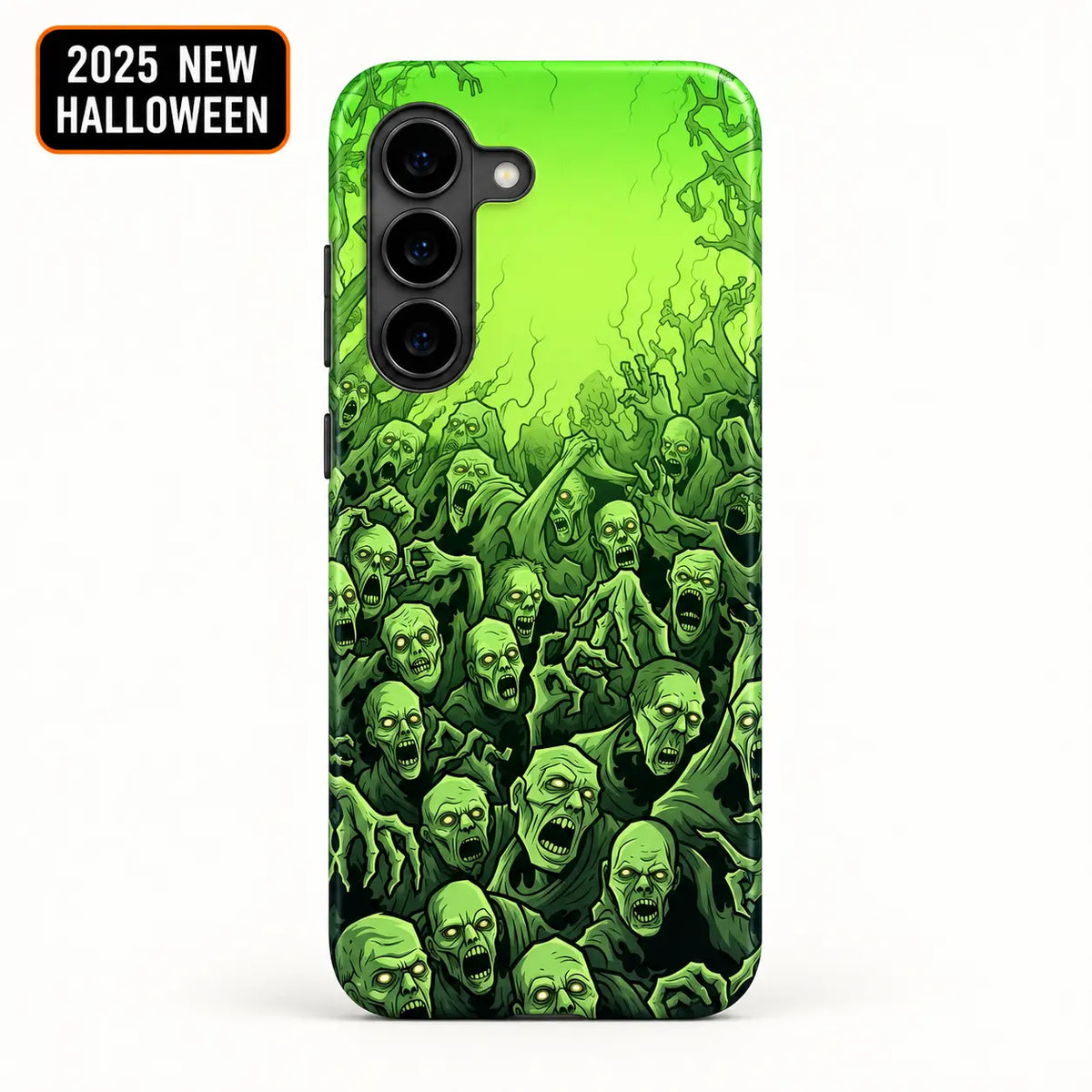 Green undead Halloween phone case for Samsung Galaxy S26