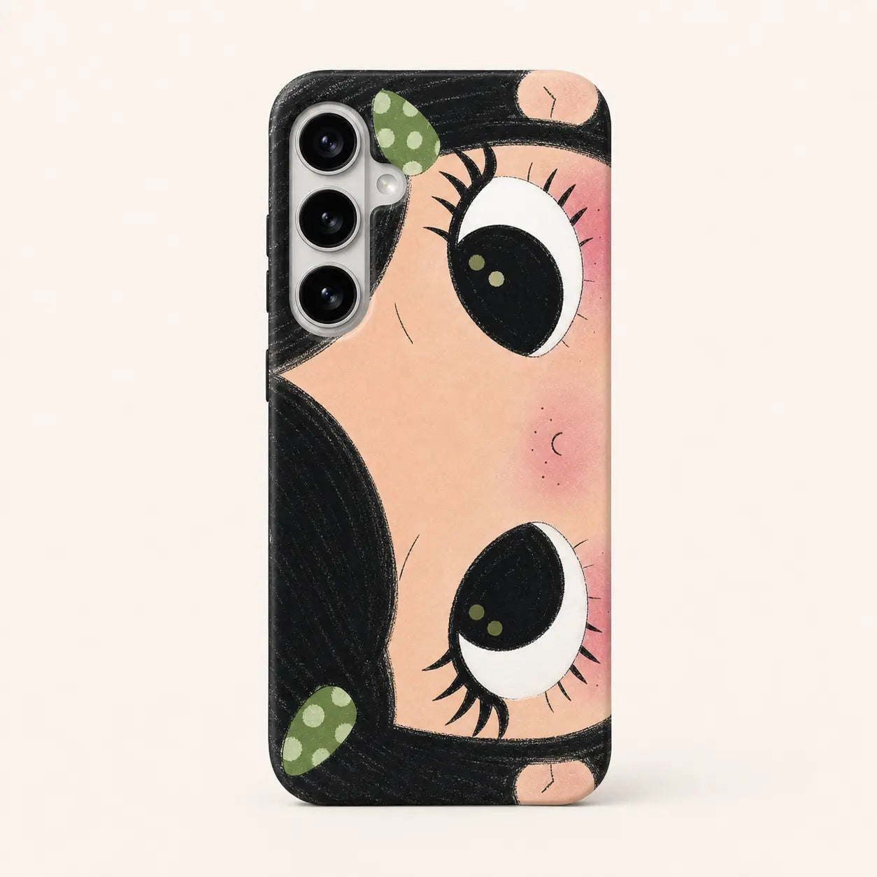 BIG EYES COMIC GIRL PHONE CASE QT23 mimocase
