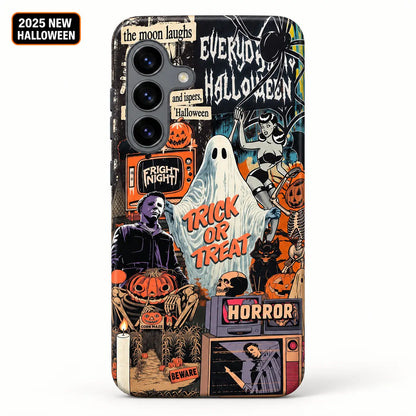 Retro ghost collage phone case for Samsung Galaxy