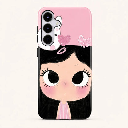 BIG EYES COMIC GIRL PHONE CASE QT32 mimocase