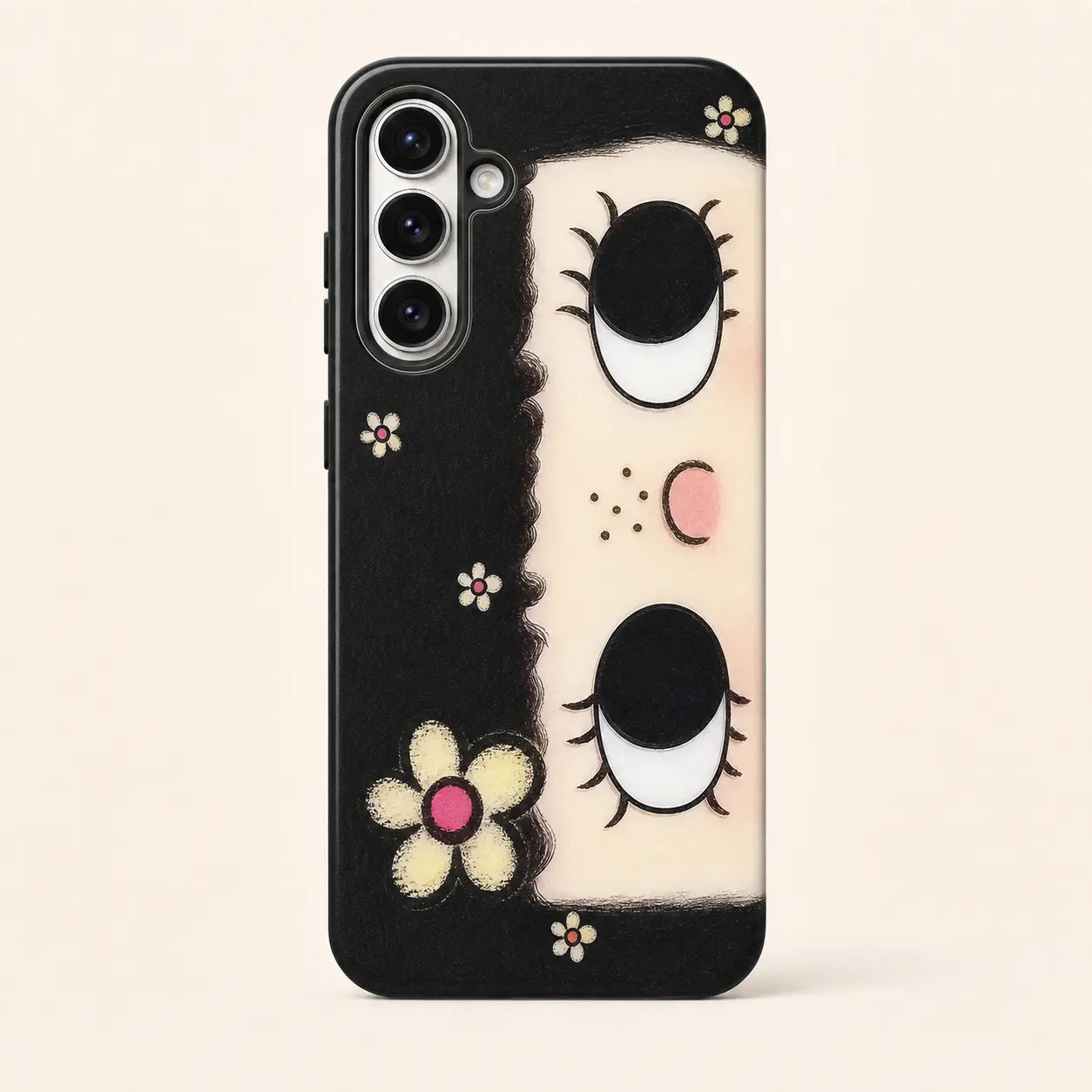 BIG EYES COMIC GIRL PHONE CASE QT27 mimocase