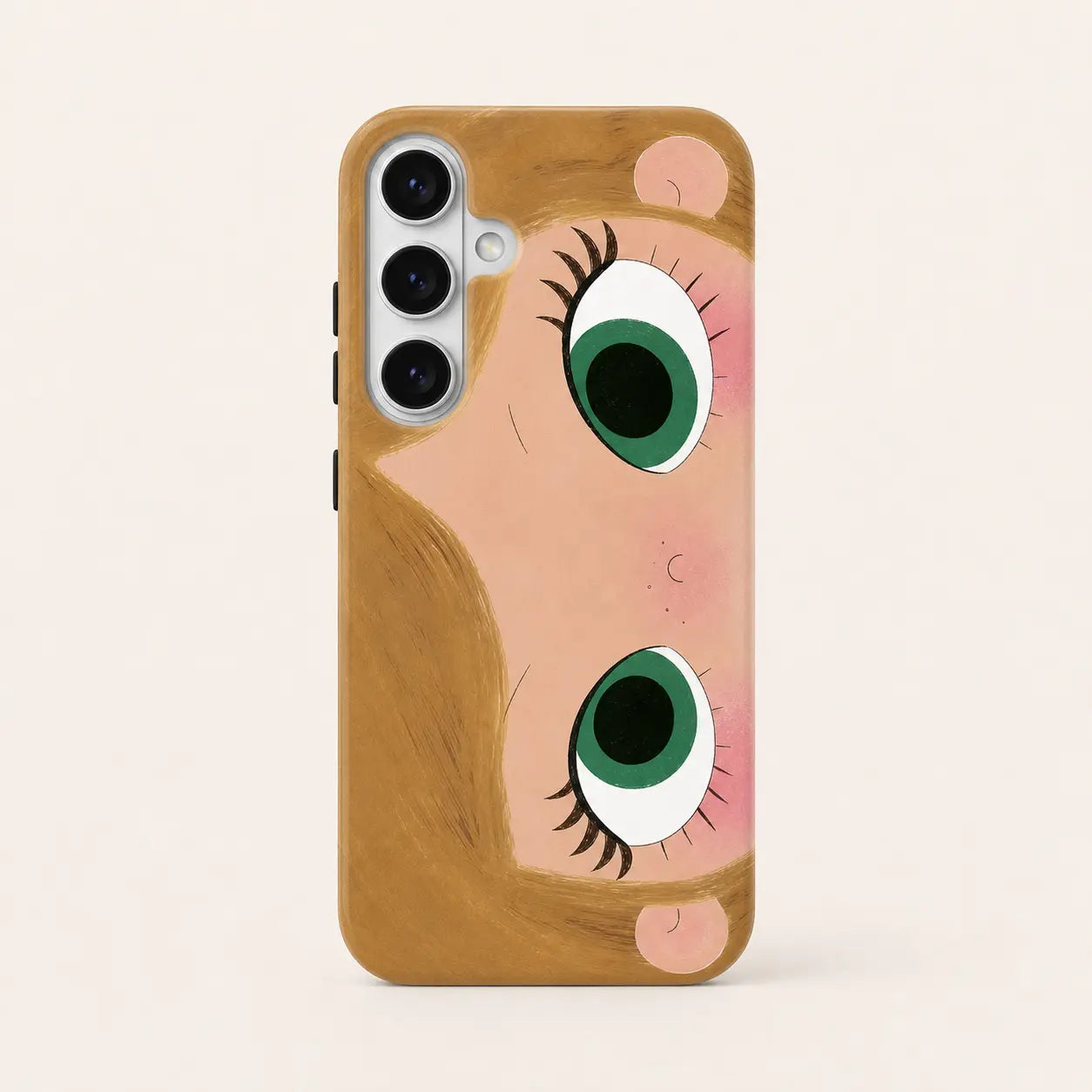 BIG EYES COMIC GIRL PHONE CASE QT25 mimocase