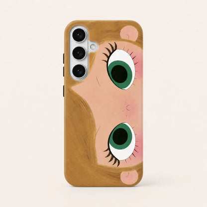 BIG EYES COMIC GIRL PHONE CASE QT25 mimocase