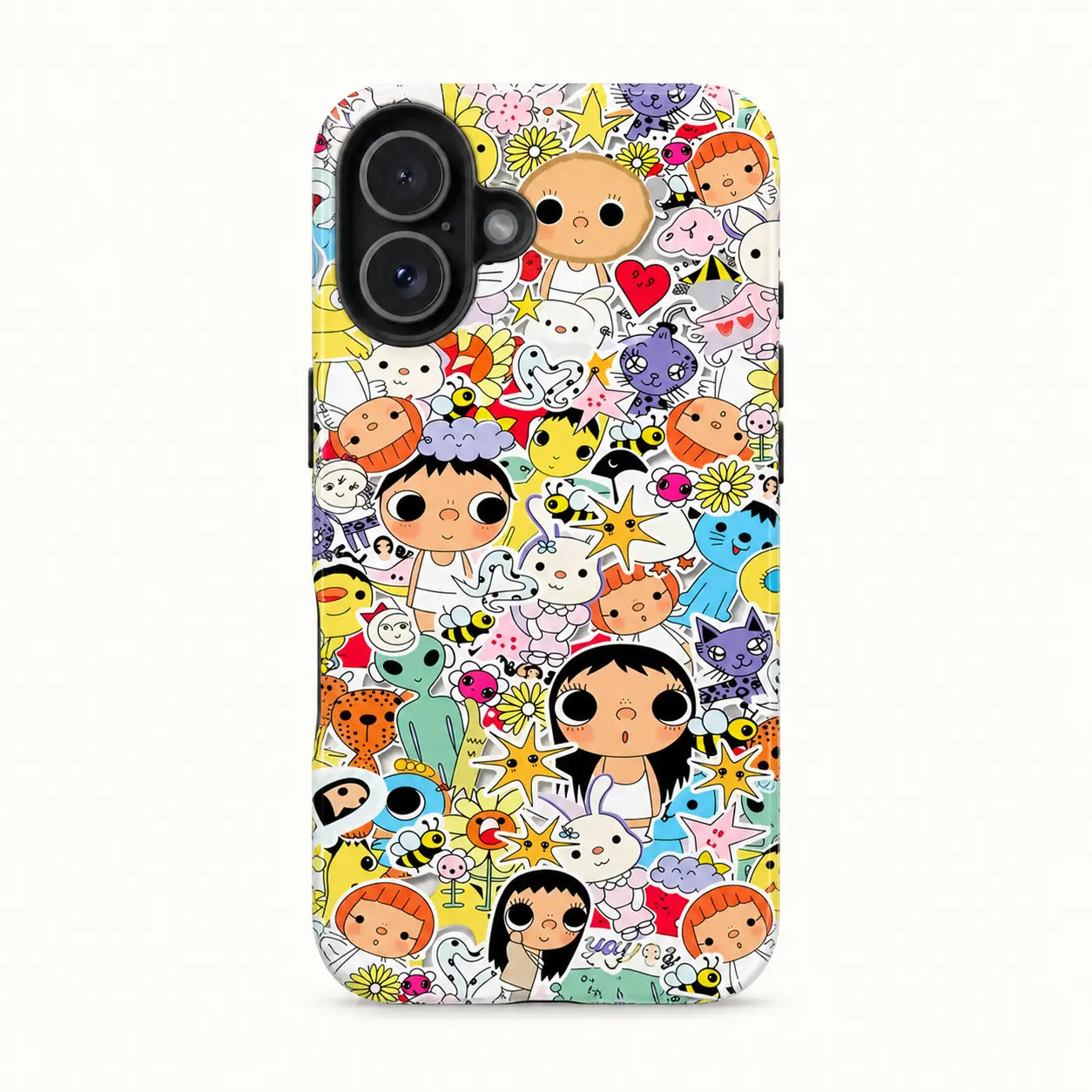 BIG EYES COMIC GIRL PHONE CASE QT43 mimocase