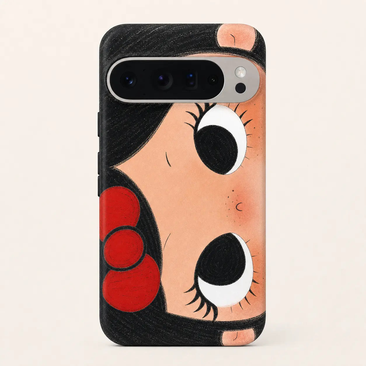 BIG EYES COMIC GIRL PHONE CASE QT24 mimocase