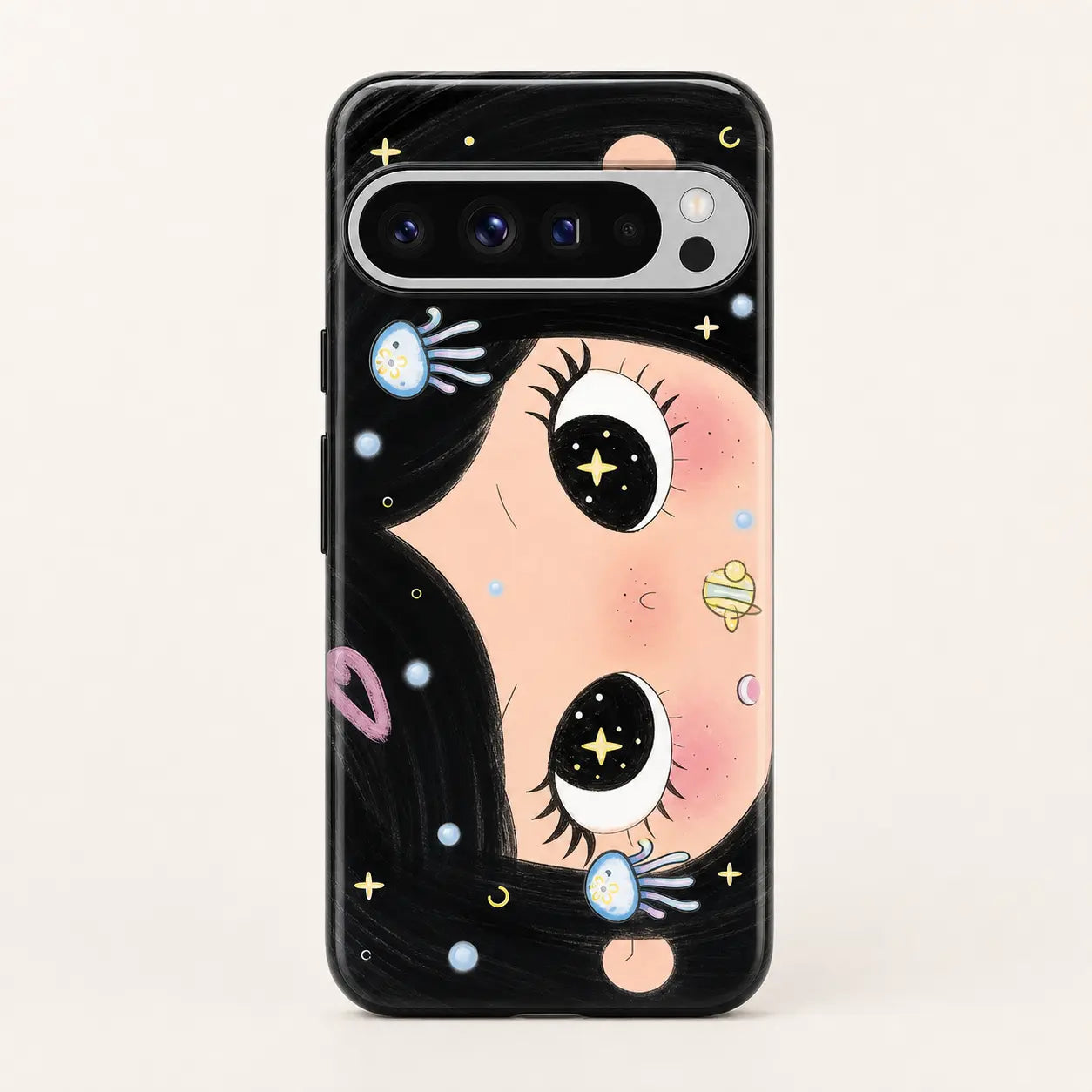BIG EYES COMIC GIRL PHONE CASE QT31 mimocase