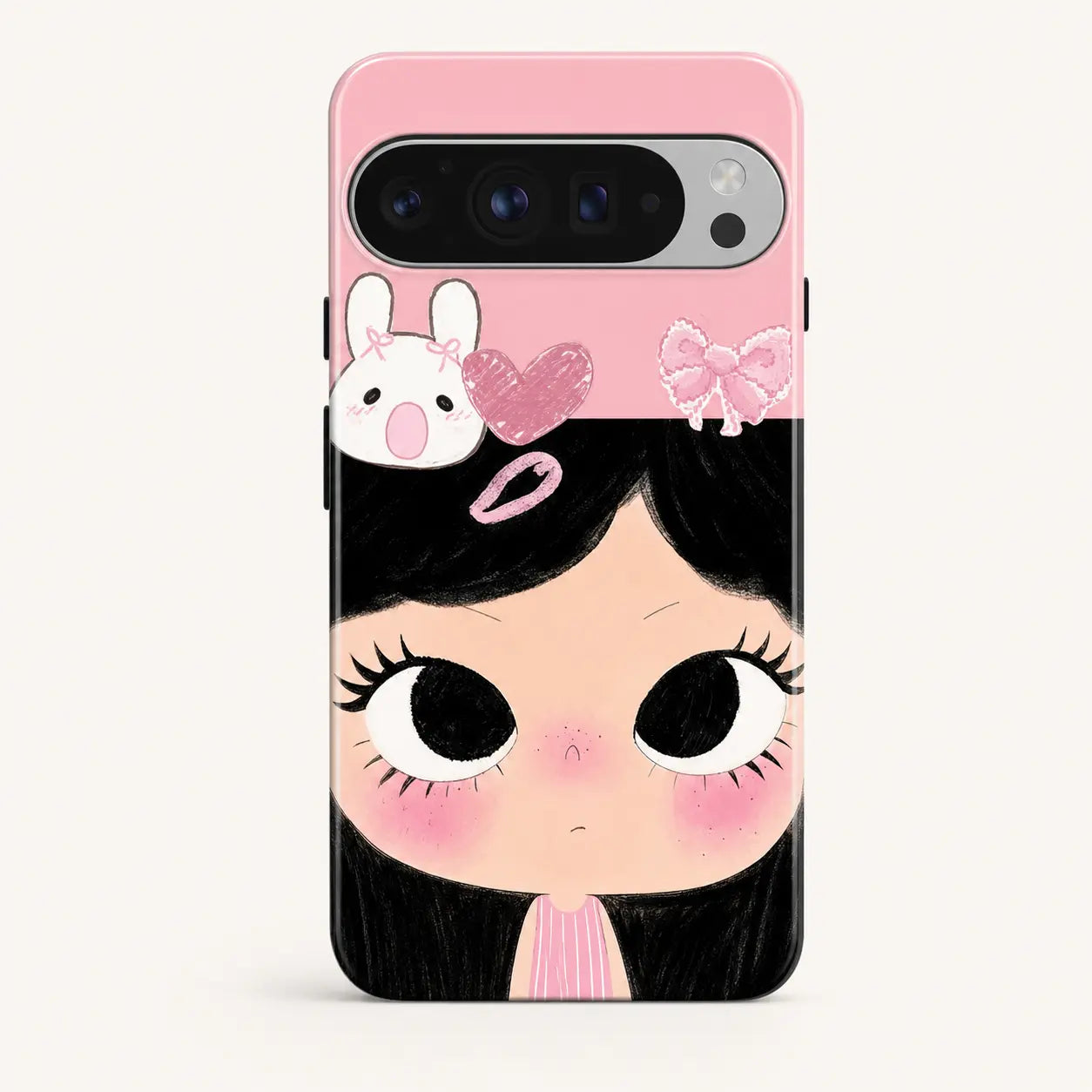 BIG EYES COMIC GIRL PHONE CASE QT32 mimocase