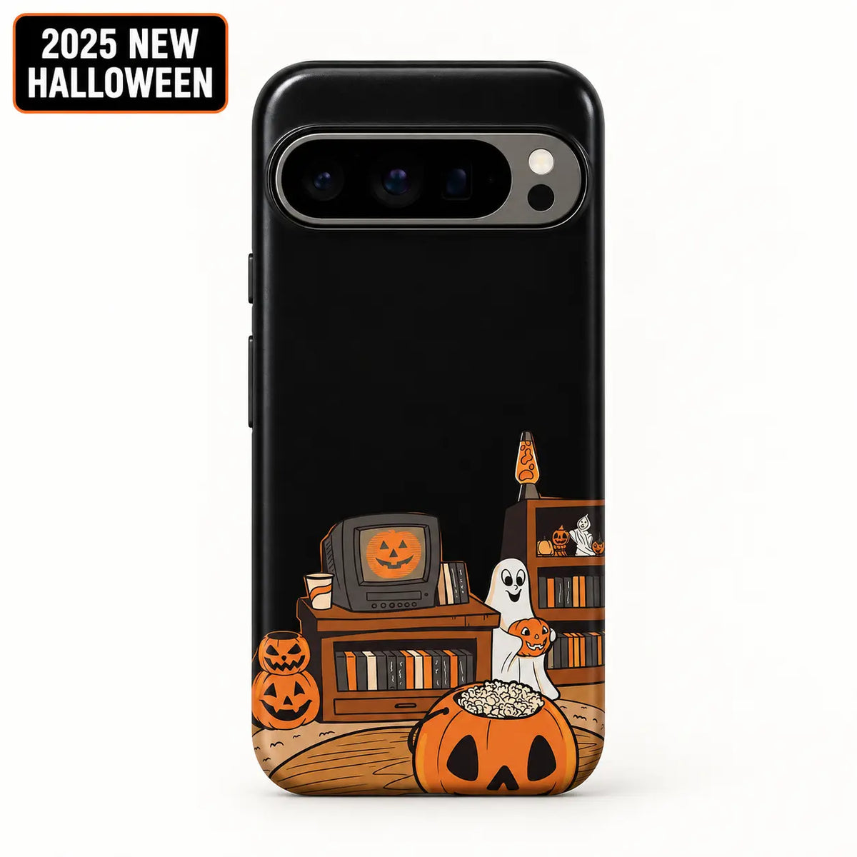 Halloween Movie Night case for Google Pixel 10 Pro XL