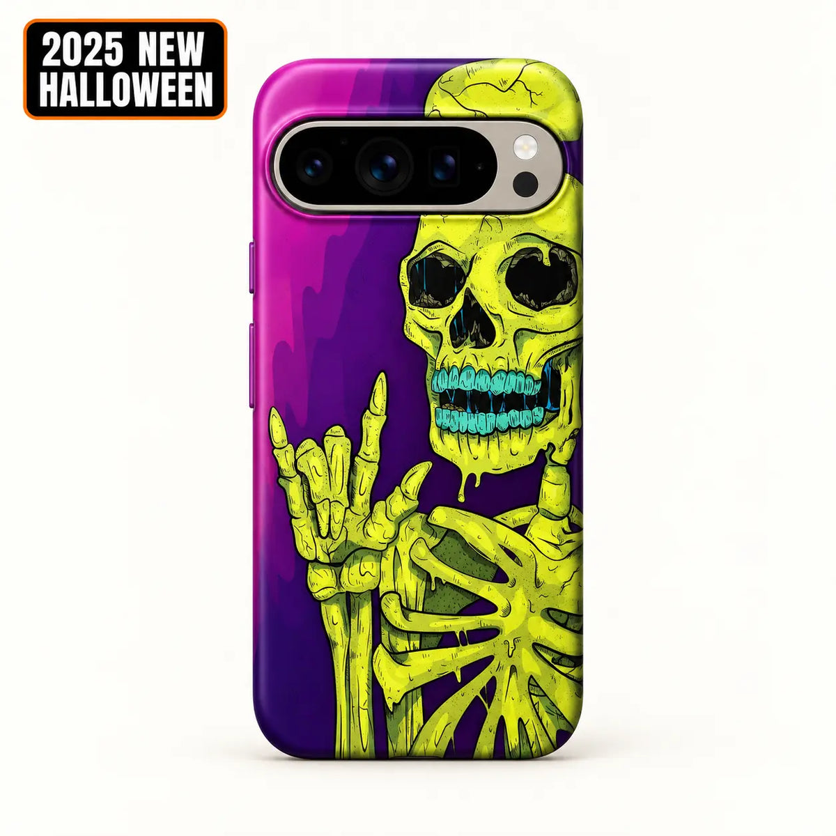 Neon Rock Skeleton case for Google Pixel 10 Pro XL