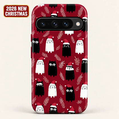 Santa Cats Christmas Phone Case mimocase