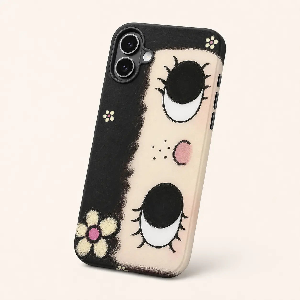 BIG EYES COMIC GIRL PHONE CASE QT27 mimocase