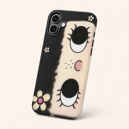 BIG EYES COMIC GIRL PHONE CASE QT27 mimocase