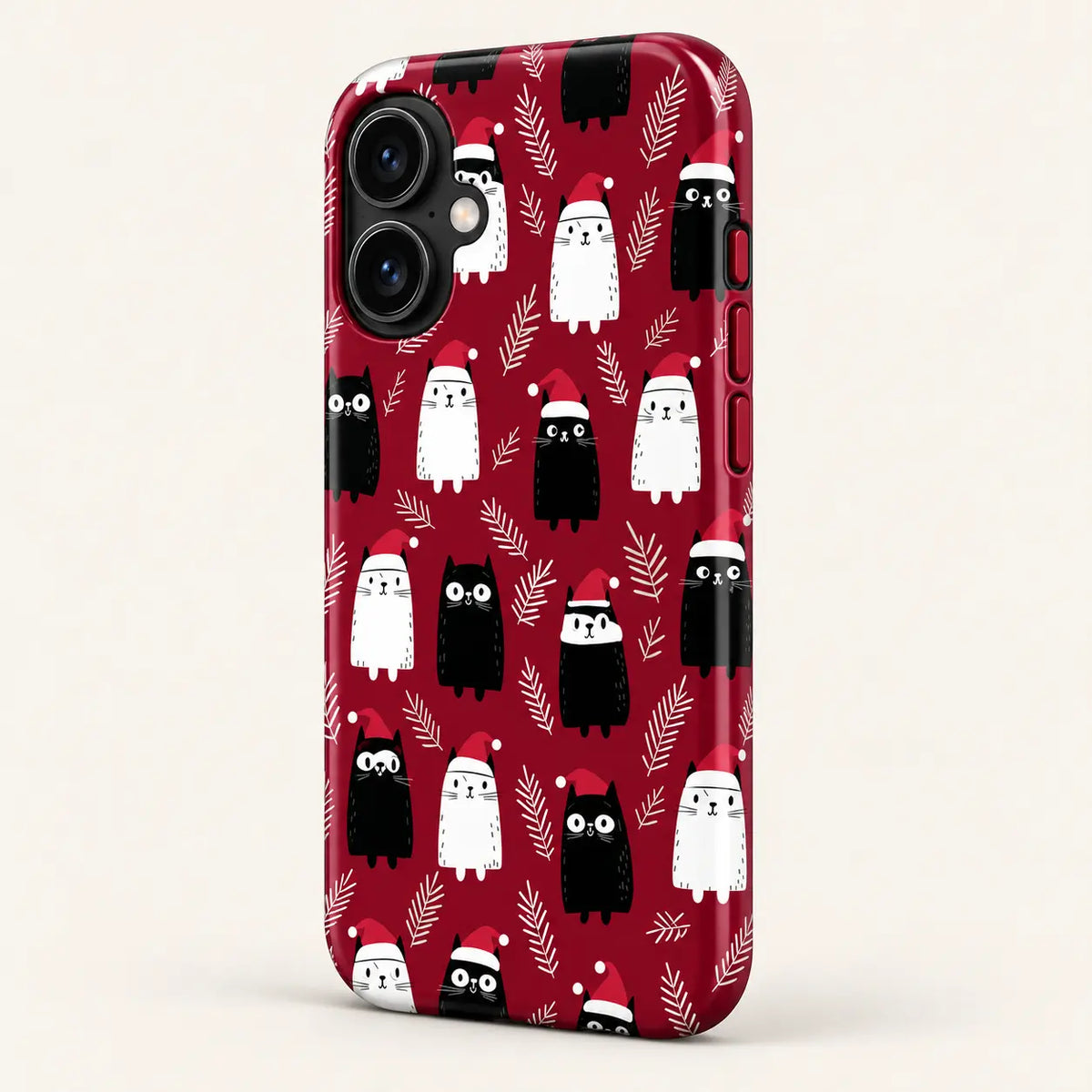 Santa Cats Christmas Phone Case mimocase