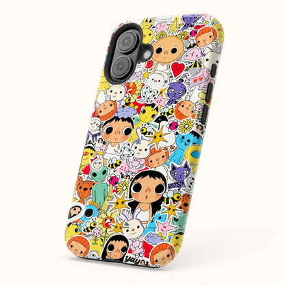 BIG EYES COMIC GIRL PHONE CASE QT43 mimocase