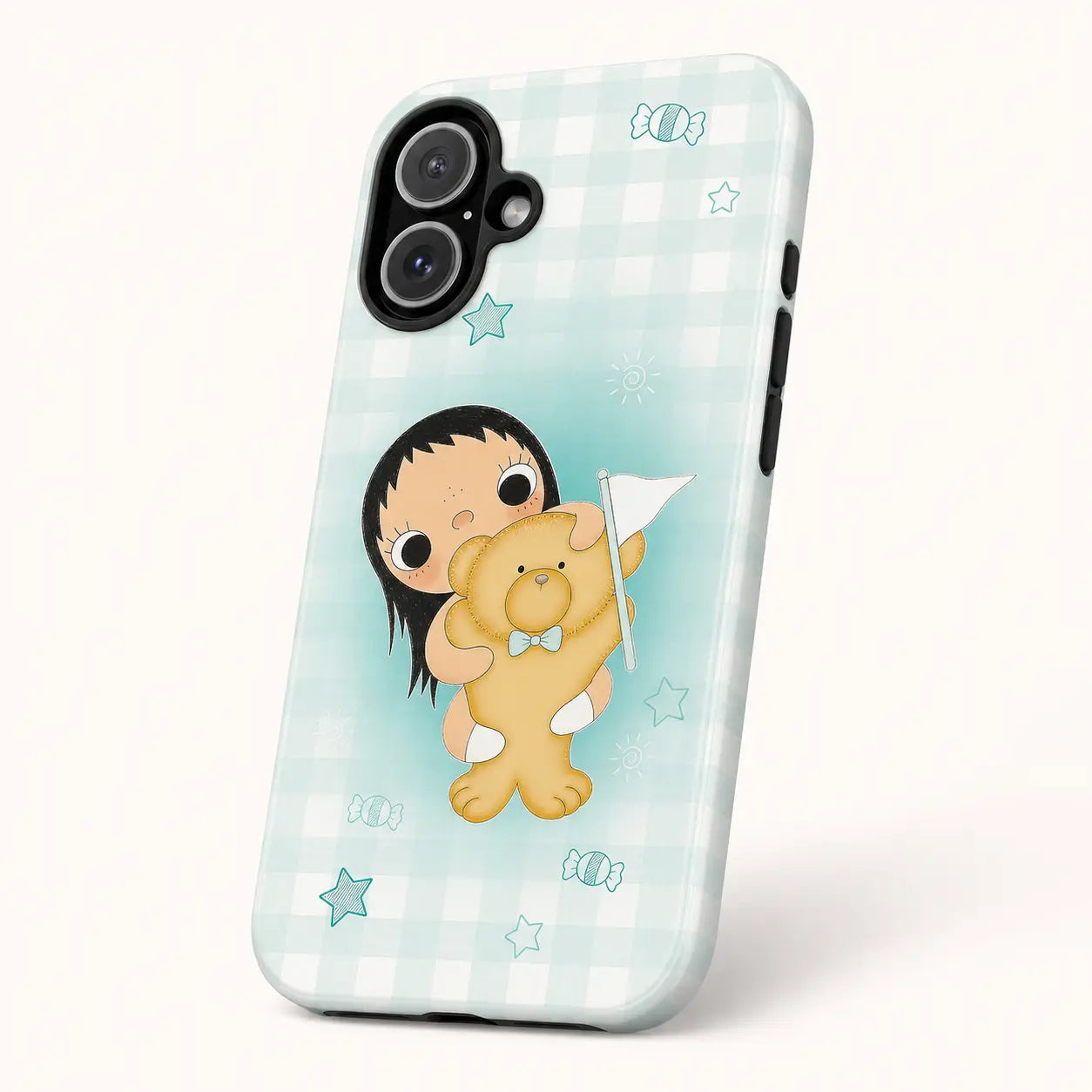 BIG EYES COMIC GIRL PHONE CASE QT37 mimocase