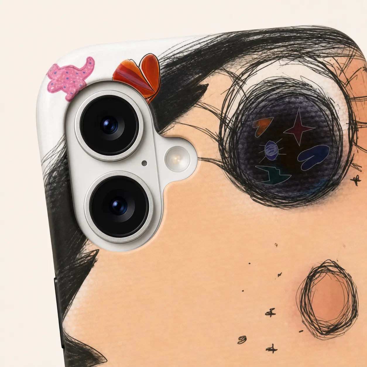 BIG EYES COMIC GIRL PHONE CASE QT21 mimocase