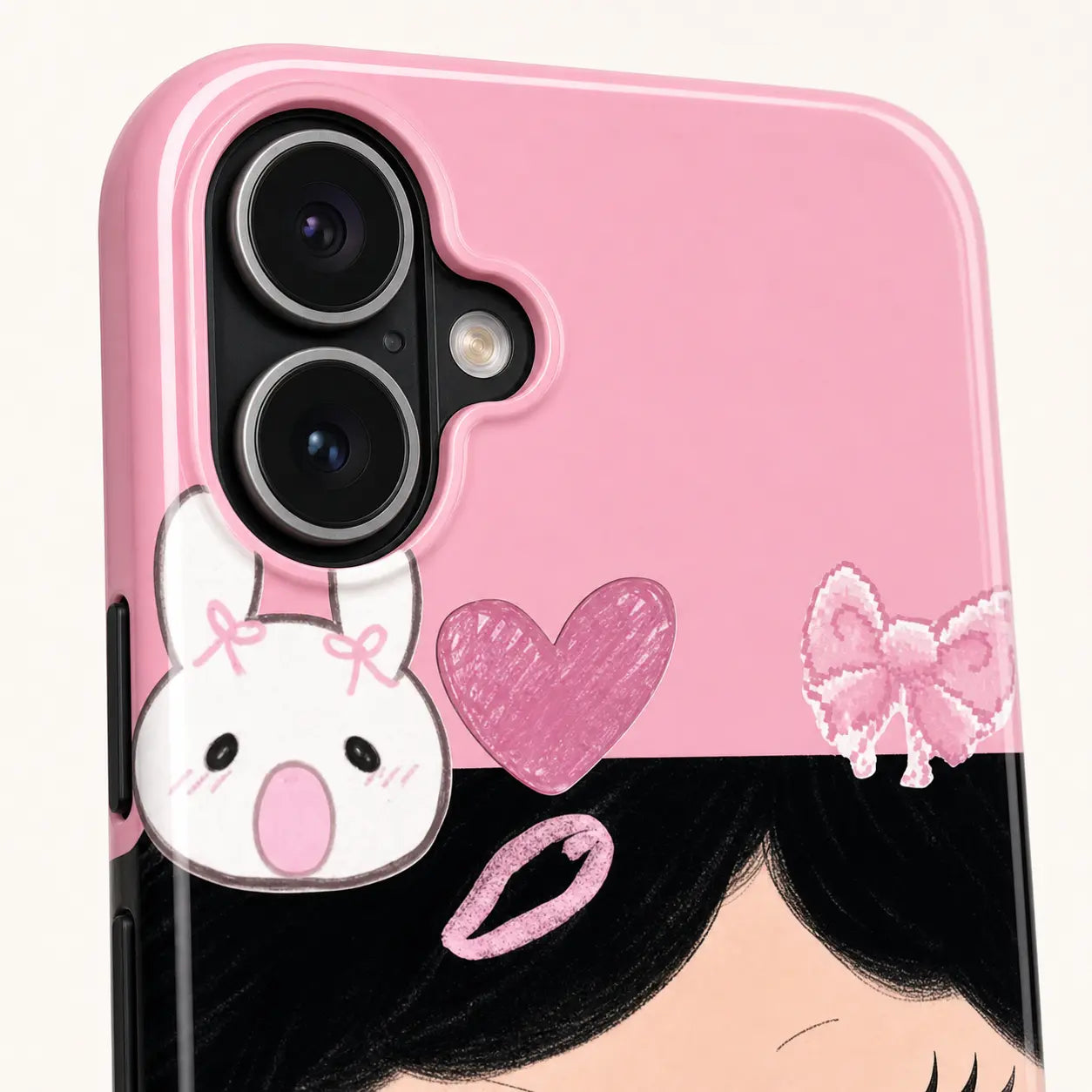 BIG EYES COMIC GIRL PHONE CASE QT32 mimocase