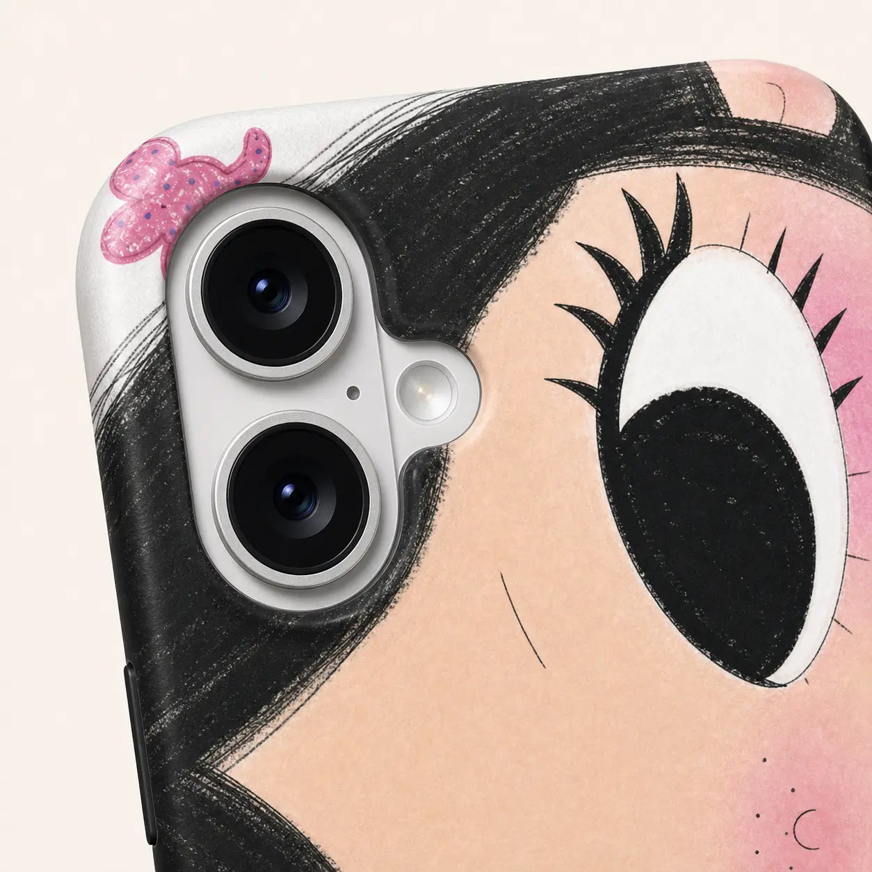 BIG EYES COMIC GIRL PHONE CASE QT22 mimocase