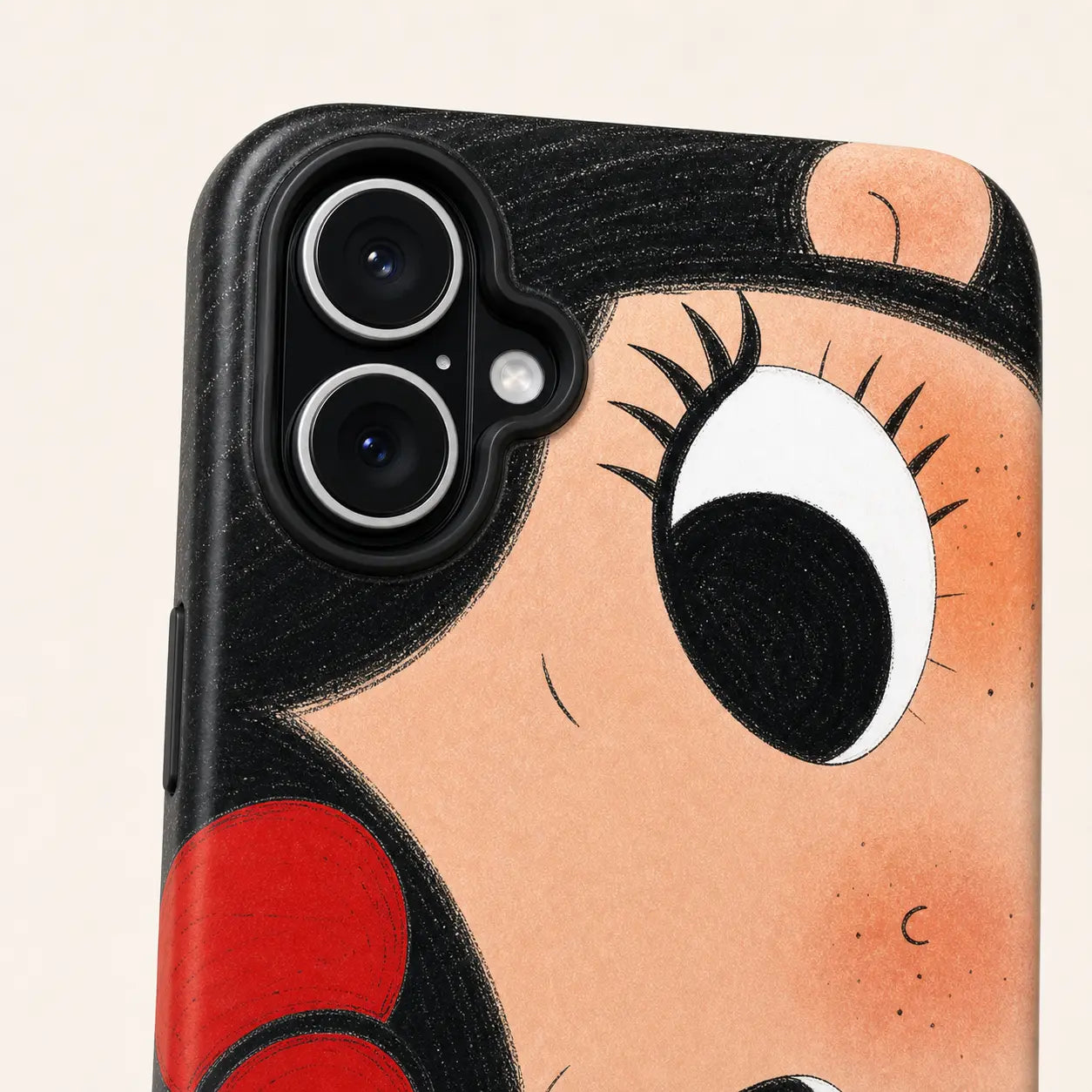 BIG EYES COMIC GIRL PHONE CASE QT24 mimocase