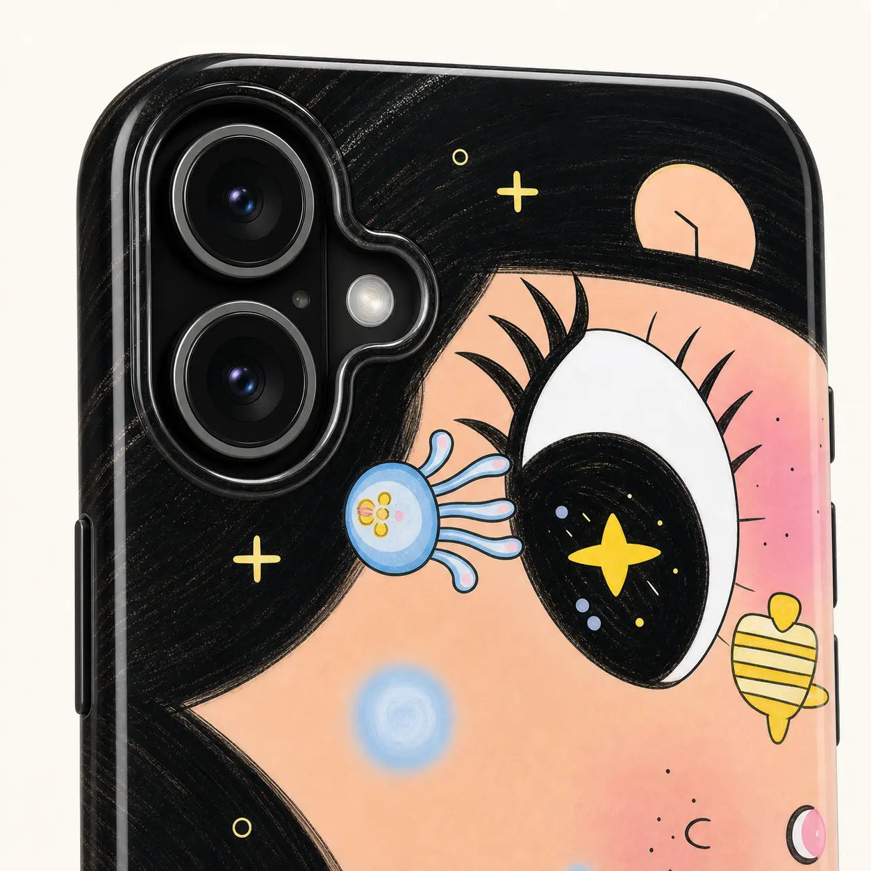 BIG EYES COMIC GIRL PHONE CASE QT31 mimocase