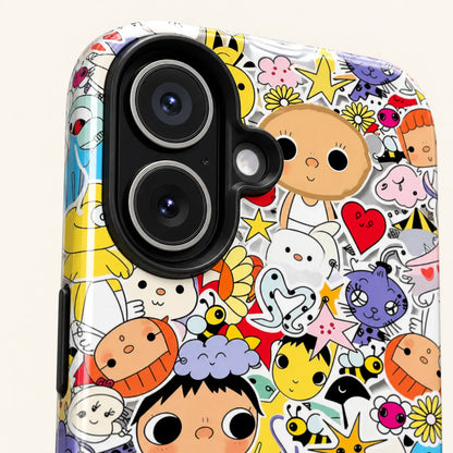 BIG EYES COMIC GIRL PHONE CASE QT43 mimocase