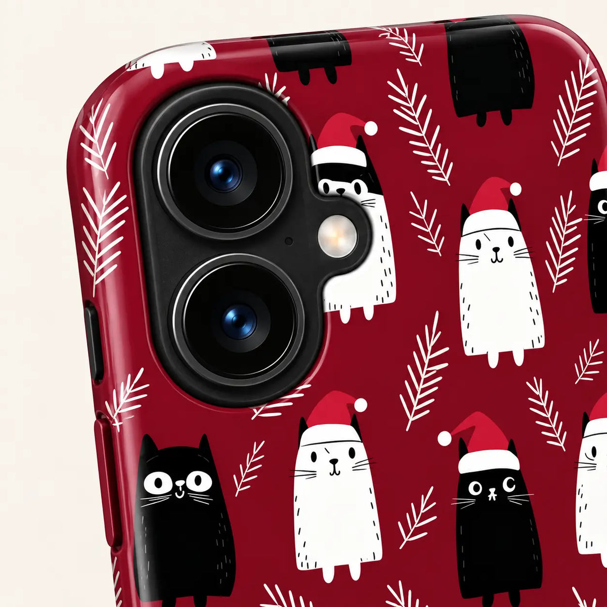 Santa Cats Christmas Phone Case mimocase