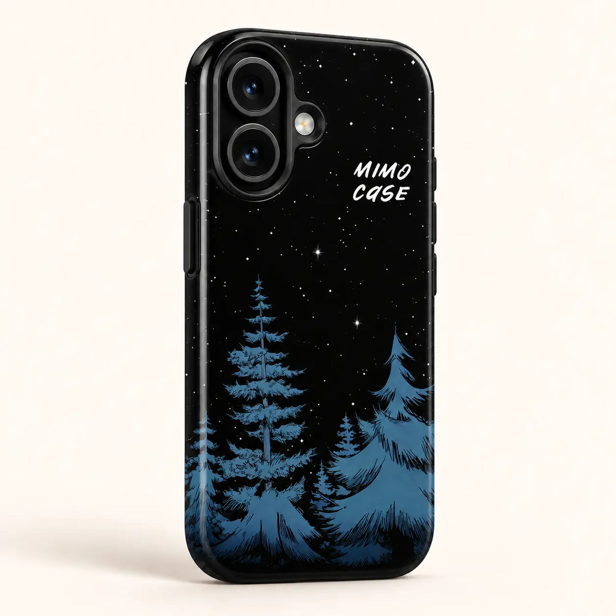 Midnight Pine Forest Phone Case mimocase