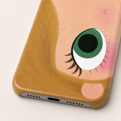 BIG EYES COMIC GIRL PHONE CASE QT25 mimocase